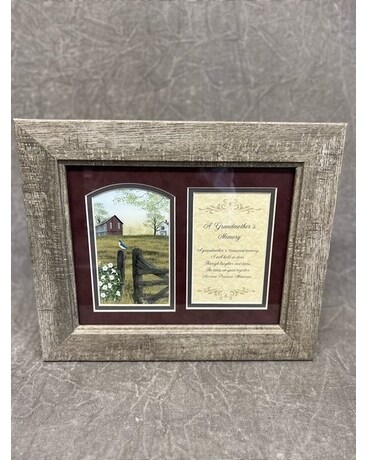 A Grandmother's Memory Frame Gifts