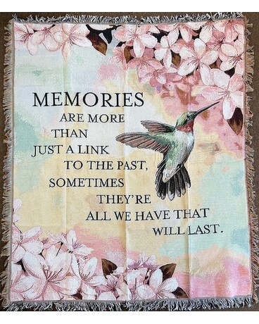 Humming Bird Throw Gifts