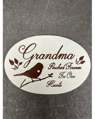 Grandma Perched Stone Gifts