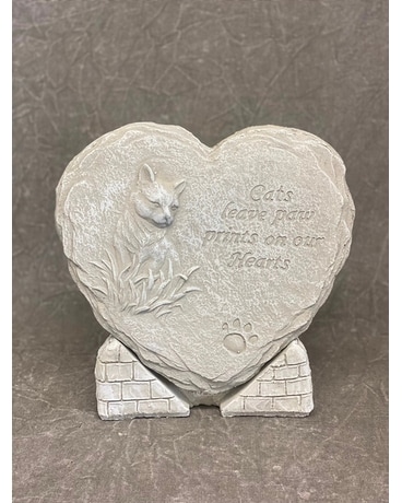Cat Heart Stone Gifts