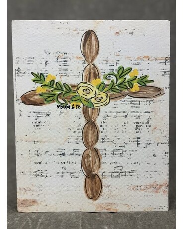 Brown Cross Canvas Gifts