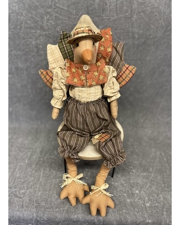 Turkey size,  inches height and  inches wide.