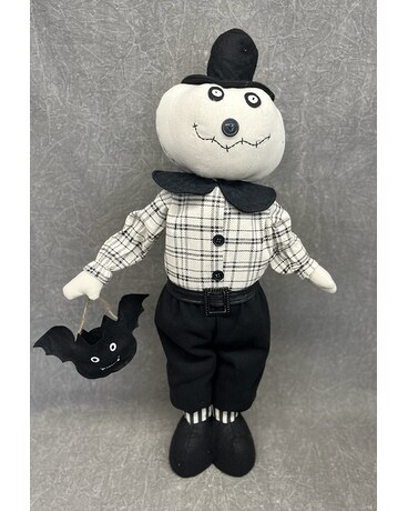 Black and White Pumpkin Scarecrow Gifts
