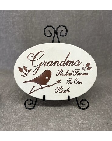 Stepping Stone - Grandma Perched Forever Gifts