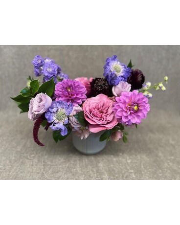 Lavender Haze Flower Arrangement