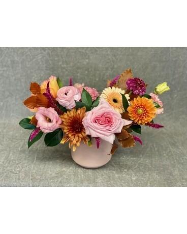 Vivid Fall A Flower Arrangement