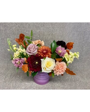 Cozy Cashmere A Flower Arrangement
