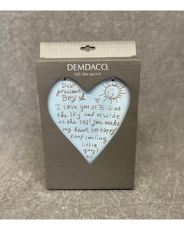 New Baby Boy Hanging Heart Gifts