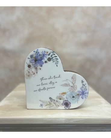 Wooden Sympathy Heart Gifts