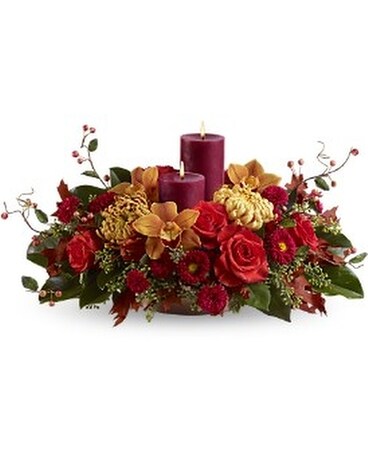 Warm and Wonderous Flower Arrangement