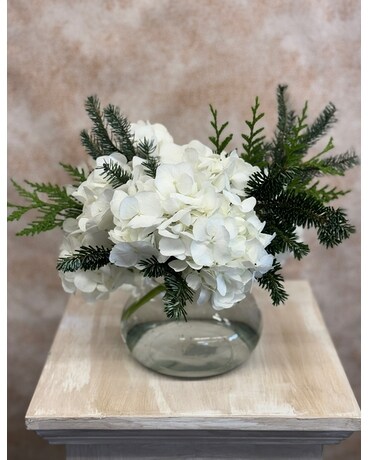 White Dove Flower Arrangement