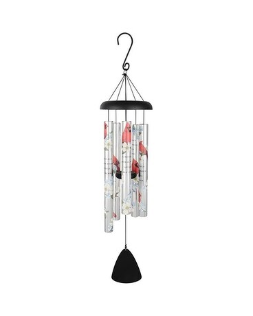 Carsons 38 Sonnet Wind Chime - Cardinals Appear Gifts