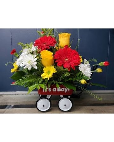 MacArthur’s It’s a Boy Flower Arrangement