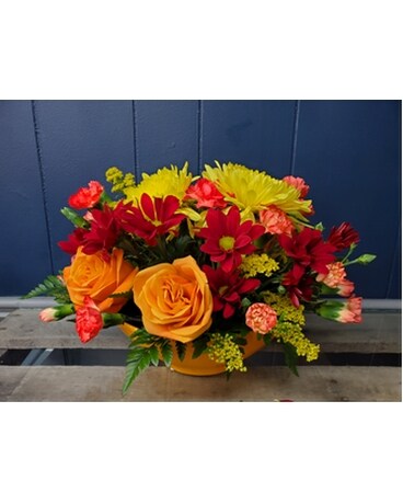 Fall Flair Flower Arrangement