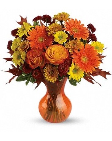 Teleflora's Forever Fall Flower Arrangement