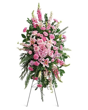 Glorious Farewell Spray Flower Arrangement
