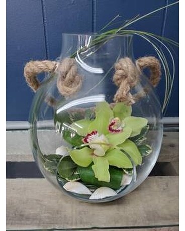 Double Orchid Flower Arrangement