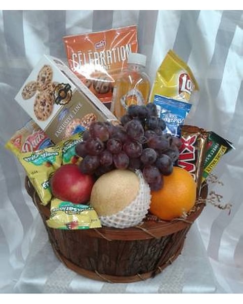 Goodies Fruit Basket in Moncton NB Macarthur's Flower Shop