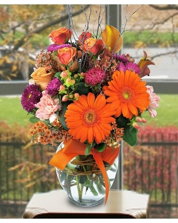 Ashley's Autumn Handpicked Favorites Flower Arrangement