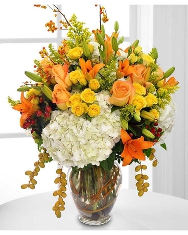 Ashley's Autumn Embrace Flower Arrangement