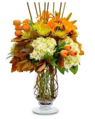 Ashley's Fall Fantasy Flower Arrangement