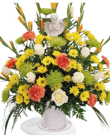 Angel Basket Flower Arrangement