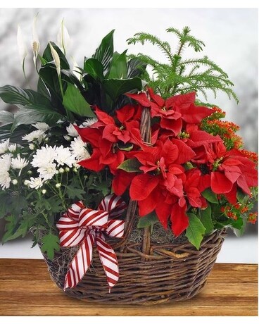 Winter Garden Flower Arrangement