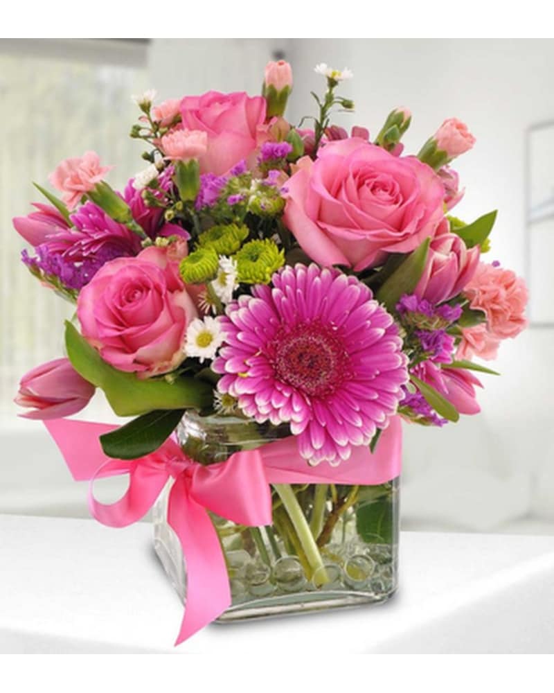 Perfectly Pink in Detroit MI - Ashley's Flowers