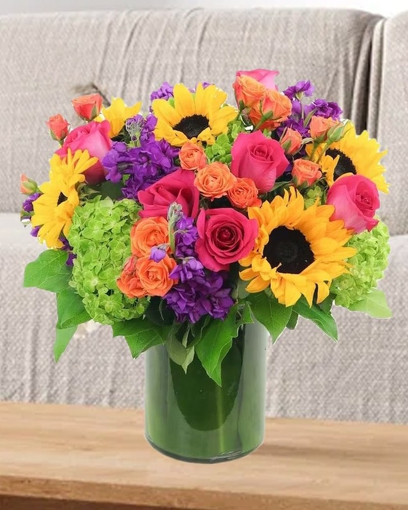 Vibrant Vista Bouquet in Detroit MI - Ashley's Flowers