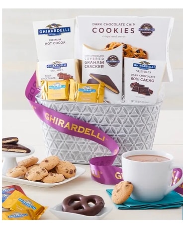 Ghirardelli Classic- Purple Gift Basket