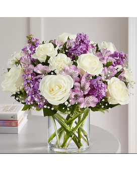 Lovely Lavender Flower Arrangement