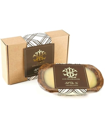 LUX - FALL CHAI TEA 3 WICK DOUGH BOWL Gifts