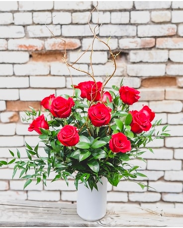 Premium Half Dozen Roses (ANY COLOR) Flower Arrangement