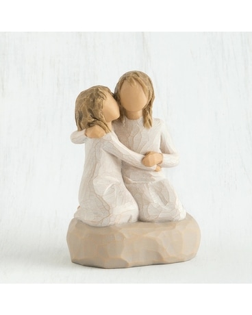 Willow Tree® Sister Mine size,  inches height and  inches wide.