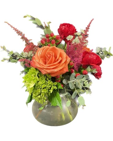 Orange Delight Flower Arrangement