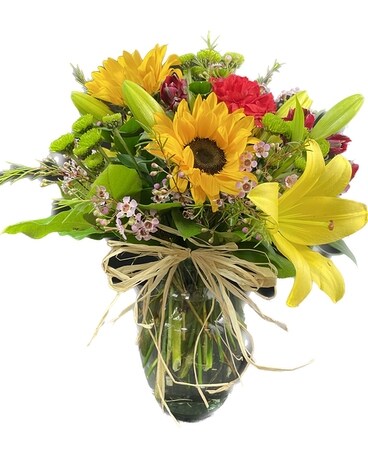 Country Blooms Flower Arrangement