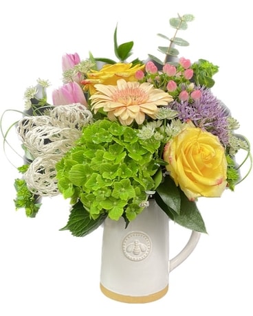 Garden Pitcher Flower Arrangement