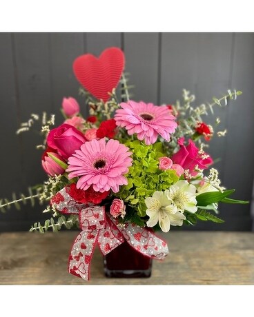Be Mine Flower Arrangement
