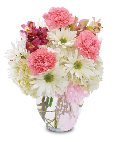 Preciously Pink Flower Arrangement