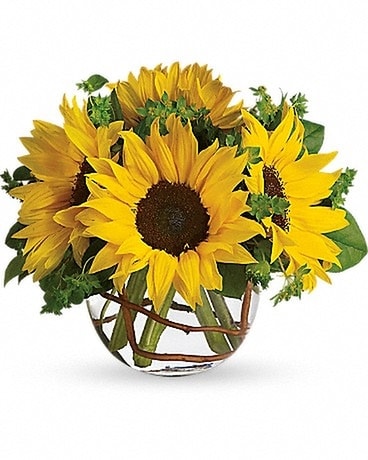 Sunny Sunflowers Flower Arrangement
