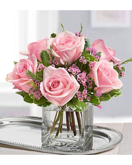 Pink Passion Flower Arrangement