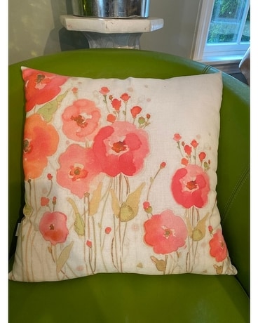 Watercolor Flower Pillow Gifts