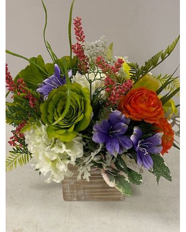 Vibrant Silk Arrangement Flower Arrangement