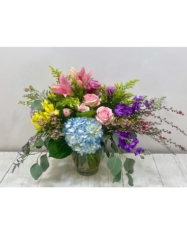 English Garden Flower Arrangement