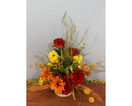 Drama Silk Flower Arrangement
