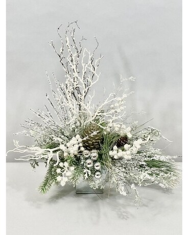 Winter Woodsy Flower Arrangement