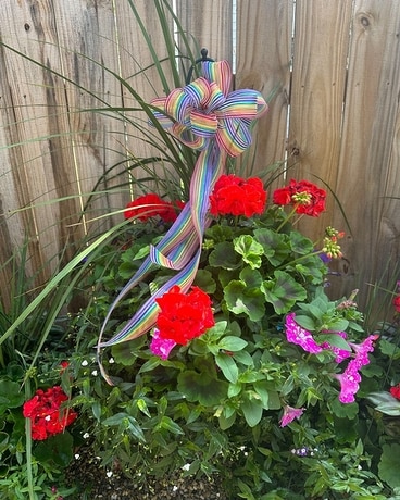 Hanging Baskets Flower Arrangement