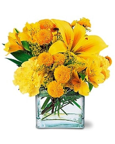 Sunshine Thoughts Flower Arrangement