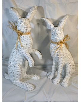 Bunny Duo Flower Arrangement