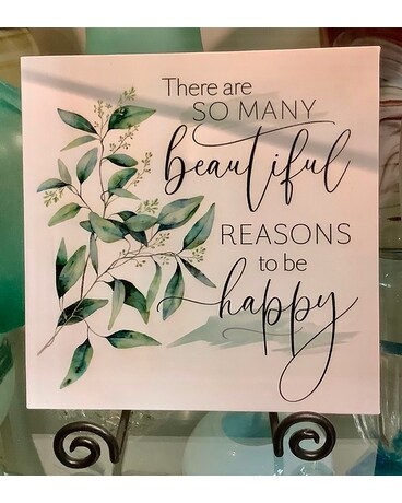 There are so many beautiful reasons to be happy Flower Arrangement